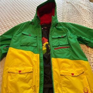 Spyder Black and Red Jacket